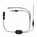 Miniatyrbillede 2 af 5: Universal DAB FM AM Bilantenne Splitter Adapter Kabel Digital Radio Forstærker