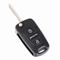Miniatyrbillede 2 af 5: 3 Knapper Flip Floding Bil Nøglehus Skift til Kia Picanto