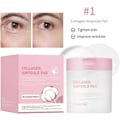 Miniatyrbillede 2 af 5: Collagen Toner Pads, Runde Bomulds Toner Pads til Ansigtet, Fugtgivende Opklarende Toner Pads, Hudstrammende & Gendan Elasticitet collagen ampoule pad