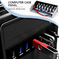 Miniatyrbillede 2 af 5: 7 Port USB 3.0 Hub 5Gbs 5.25inch CD-ROM Drev Bay CD ROM Frontpanel til Computer Kabinet+USB 3.0 19-p
