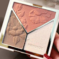 Miniatyrbillede 2 af 5: 3 i 1 Highlighter Contour Palette Bronzer Ansigtskontur Shimmer Højglans Blusher Illuminator Oplys Makeup Koreansk Kosmetik