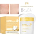 Miniatyrbillede 2 af 5: Collagen Toner Pads, Runde Bomulds Toner Pads til Ansigtet, Fugtgivende Opklarende Toner Pads, Hudstrammende & Gendan Elasticitet vitamide brightening pad