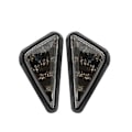 Miniatyrbillede 1 af 5: 2 stk. Flush Mount Trekantformede LED Blinklys, 12v Motorcykel Blinklys Til