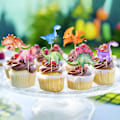 Miniatyrbilde 1 av 7: Dinosaur toppers, 42 stk. dinosaur cupcake toppers, dinosaurfest, dino-tema, muffinsdekorasjon topper for dino-temafest, barnebursdag