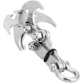 Miniatyrbild 1 av 5: Gravity Grab Hook, Klätterkrok, Rostfritt Stål Klätter Grab Hook Multifunktionell Gravity Hook Fällbar Klo Klättring Nödöverlevnadsverktyg För