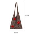 Miniatyrbillede 2 af 5: Hæklet Tote Bag til Kvinder Tote Bag Pigetilbehør