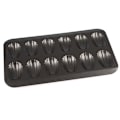 Miniatyrbillede 1 af 5: Non-stick gryde, 12 hullers skalformet bageplade Chokolade non-stick bageplade, til bagning af bageværktøj