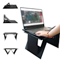Miniatyrbild 4 av 5: Laptopbord Portabelt Vikbart Mini Laptopfäste Justerbart Laptopbord för Kontor