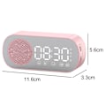 Miniatyrbild 2 av 5: Väckarklocka för barn Digital väckarklocka Spegelklocka USB-port