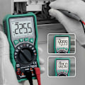 Miniatyrbillede 4 af 4: Automatisk Digital Multimeter Professionel Elektrisk Tester, Temperatur Kapacitans Spænding/Strøm Ac Dc Modstand/Frekvens Og