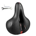 Miniatyrbilde 1 av 6: Komfortabel sykkelsete, sykkelsete med dobbel fjærdemping, ergonomisk sykkelsete, sykkelsete for menn til terrengsykling