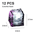 Pikkukuva 2 / 5: Valaisevat LED-jääpalat (12 kpl) colorful flash