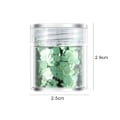 Miniatyrbilde 5 av 5: Glitter 4 flasker med blandet farge Ansikt Kropp Øye Hår Negl Festival Chunky Holografisk Glitter Ulike Størrelser Negl Gradient Fargesett