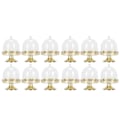 Miniatyrbild 2 av 8: 12-pack Mini Godisask med Lock - Cupcakes, Godisdisplay, Festtillbehör - Guldbotten
