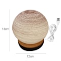 Miniatyrbillede 2 af 5: Planet lampe Solnedgang bordlampe Atmosfære Regnbue lampe Vandrende planet natlampe Sengelampe