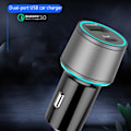 Pikkukuva 3 / 5: USB C Autolaturi, Kaksois-Type-C PD Autolaturi Power Delivery & Quick Charge 3.0 iPhone 11/11 Pro/11 Pro MAX/XS/XR/X/8, iPad Pro/Air/Mini, Galaxy -laitteille