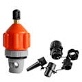 Miniatyrbild 1 av 5: Luftventilsadapter, uppblåsbar båt Sup-pumpadapter med munstycke, multifunktionell Sup-pumpadapter kompressor luftventilsadapter för stand up paddle boa