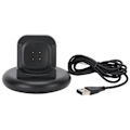 Miniatyrbillede 1 af 5: Ur-oplader Dock Probe Magnetisk Interface Opladningsbase Passer til Fitbit Versa 3/Sense