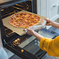 Miniatyrbilde 4 av 5: Pizzastein rektangulær bakestein pizzaspade i tre hxbxd: 15 x 300 x 380 mm