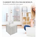 Miniatyrbillede 4 af 5: Servietboks Cover, [Forfinet] Moderne PU Læder Firkantet Servietboks Holder - Dekorativ Holder/Organizer til Badeværelsesbordplade, Natborde,
