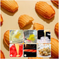 Miniatyrbillede 3 af 5: 2 stk. Skal silikone kageform Madeleine Form Bagning/kiks/silikone mousse kageform