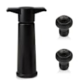 Miniatyrbillede 2 af 5: Vakuum Flaske Propper Sort Pumpe med Vinbeskytter propper Holder vinen frisk (Sort Pumpe + 2 Propper)