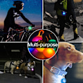 Miniatyrbillede 5 af 5: LED Hundesikkerhedslys, Clip-on LED 3 Lystilstande Hundelys til Nattevandring & Camping