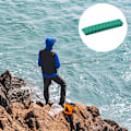 Miniatyrbillede 3 af 5: Fiskestang Ærme Flettet Mesh Stangbeskytter Fiskestangsstrømpe Fiskestangsdæksel, Fiskestang Ærmer Stangstrømper Stangærmer Spindebeskyttelse