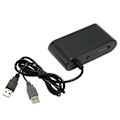 Miniatyrbild 5 av 8: GC-kontrolleradapter 4 portar 3 i 1 spelkontrolleradapter med Turobo-funktion för Switch för Wii U PC