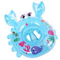 Miniatyrbild 1 av 5: Pool Floats för Baby Toddlers Uppblåsbar Float Flotte Vatten Simring Flytande Båt för Barn Underarm Cirkel （Krabba）