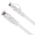 Miniatyrbillede 3 af 5: Cat6 Ethernet Kabel Gigabit Fladt Netværks LAN Kabel med Kabelclips Snagless Rj45 Konnektorer til Computer/Modem/Router/X-Box Hurtigere End Cat5e/Cat5