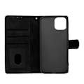 Miniatyrbillede 4 af 5: Klassisk PU Læder Wallet Kort Flip Case Magnetisk Spænde Telefon Cover Shell til Iphone 13 Sort