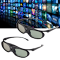 Miniatyrbilde 1 av 8: 2 stk. 144Hz 3D Aktive Lukkerbriller DLP LinK LCD Linse 3D-briller for 3D DLP-projektorer
