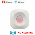 Miniatyrbillede 1 af 4: Tuya WIFI PIR Bevægelsessensor Bevægelsesdetekteringssensor Smart Life APP Trådløst Hjemmesikkerhedssystem Fungerer med Alexa Scenarieindstilling