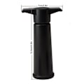 Miniatyrbillede 5 af 5: Vakuum Flaske Propper Sort Pumpe med Vinbeskytter propper Holder vinen frisk (Sort Pumpe + 2 Propper)