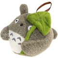 Miniatyrbillede 3 af 5: 20 CM Totoro med Lotusblad Blødt Legetøj Grå