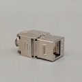 Miniatyrbillede 3 af 5: 12x Modul Keystone CAT 6a Jack - Skærmet STP RJ45-stik Snap-In Installation Rå Kabel CAT 500Mhz 10GBit/s