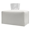Miniatyrbillede 1 af 5: Servietboks Cover, Moderne Dekorativt Læder Rektangulær Servietboks Etui Organizer Holder til Toiletbord, Natborde, Stue, Kontor