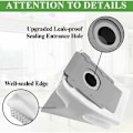 Miniatyrbilde 4 av 5: 3 stk. Støvsugerposer Automatiske støvposer for Irobot Roomba I7 I7+/Plus (7550) I3+ (3550) I6+ (6550) I8+ (8550) S9+ (9550) I & S-serien
