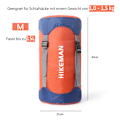 Miniatyrbillede 2 af 5: Kompressionspose, 40% mere lagerplads Vandtæt & ultralet opbevaringspose til sovepose - pladsbesparende udstyr til camping, vandreture, rejser