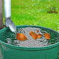 Miniatyrbillede 2 af 5: 2 stk. Spand Netdæksel Insektnet - Diameter 80 cm - Sort