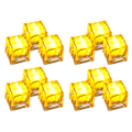 Miniatyrbillede 1 af 5: Lysende LED Isterninger (12) yellow
