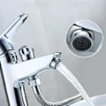 Miniatyrbillede 5 af 6: Brusearmatur vask varmt og koldt dual-use et-hul armatur legering