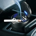 Pikkukuva 5 / 5: Auton tuhkakuppi, helposti puhdistettava irrotettava auton tuhkakuppi LED-valolla ja kannella, itsestään sammuva tuhkakuppi autoihin, pakettiautoihin, ulkoiluun, retkeilyyn 71,5 x 76,8 mm