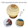 Miniatyrbillede 3 af 5: Planet lampe Solnedgang bordlampe Atmosfære Regnbue lampe Vandrende planet natlampe Sengelampe