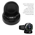 Miniatyrbillede 8 af 8: Smart Watch Oplader Bærbar Opladningsstation til Samsung Galaxy Watch R810 R800