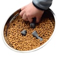 Miniatyrbillede 3 af 5: 3 stk. Silikone Slow Feeder Indsats til Hundeskåle - Knogle Design Slow Feeder Hundeskål Indsats til at Sænke Spisetempoet - Let at Rengøre Slow Feeder Hundeskåle