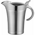 Miniatyrbillede 1 af 5: Sovsekande Rustfrit Stål Dobbeltisoleret Termo Sovsekande Sovsekop Sovseskål med Låg til Servering af Sovs, Creme, Dip (750ml)