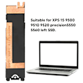 Miniatyrbillede 8 af 8: SSD Varmeaflederdæksel Aluminiumlegering Robust Holdbar Sikker SSD Varmeafledning SSD Heatsink Caddy Til Nvme M.2 NGFF SSD