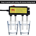 Miniatyrbild 5 av 5: Vattenelektrolysator - Bärbar vattenkvalitetstestare Lätt vattenföroreningsmonitor Lättanvänd elektrolystestmonitor